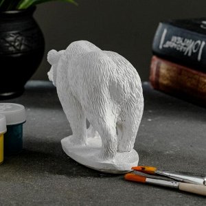 Фигура под роспись ""Медведь"" 10х13х6см