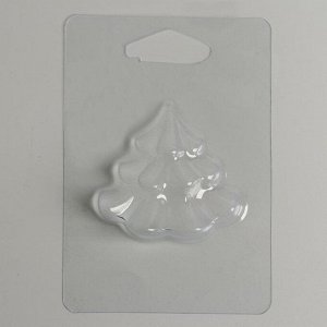Пластиковая форма для мыла «Нарядная ёлочка»
