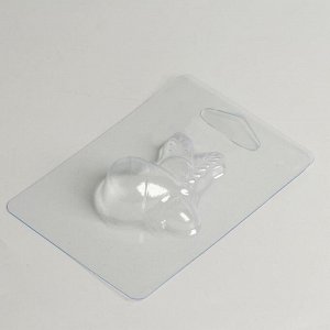 Пластиковая форма для мыла «Новогодний колокольчик» 5.3х6 см