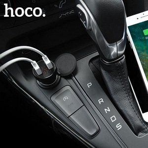 Автомобильный адаптер Hoco Z22 на 2 USB