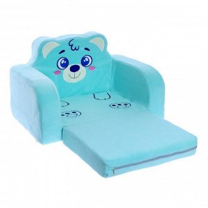 Мягкая игрушка-диван «Мишка», раскладной, МИКС