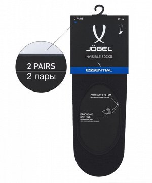 Носки J?gel ESSENTIAL Invisible Socks JE4SO0221.99, черный, 2 пары