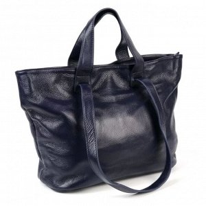 Женская кожаная сумка шоппер