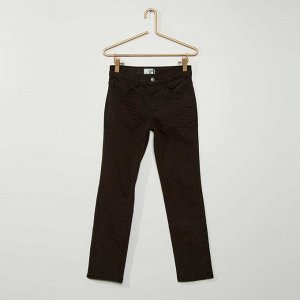 Узкие брюки из твила Eco-conception - черный