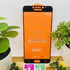 Защитное стекло 21D для MEIZU C7 PRO FULL GLUE  (на полный экран, полный клей, салфетки в комплекте)