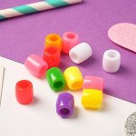 Манжеты для волос &quot;Ники&quot; (набор 20 шт +/- 3 шт) однотон, 0,5х1 см, микс