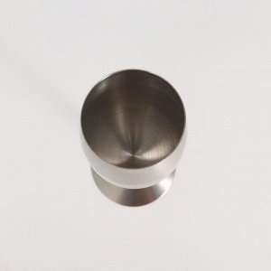 Бокал-флюте из нержавеющей стали для коктейлей, 300 мл, 25?6,5 см, цвет хромированный