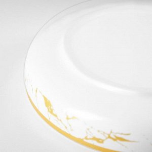 Тарелка десертная Gold, d=18 см