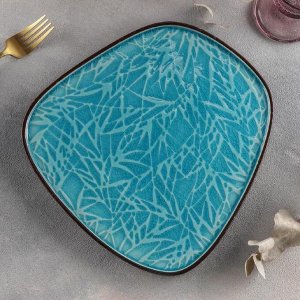 Блюдо керамическое для подачи «Таллула», 27x26x1,5 см, цвет МИКС