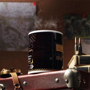 Дорого внимание Кружка чайная керамическая «С 23 февраля. С днём защитника отечества», 320 мл