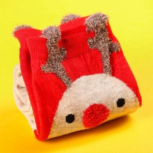 Подарочный набор «В носочках любой холод не страшен»: конфеты 120 г., носки размер: 35–42
