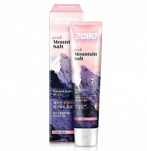 Зубная паста с розовой гималайской солью - Pure pink mountain salt pink mint toothpaste 120 г
