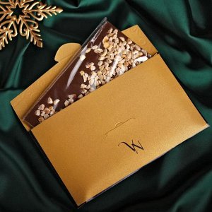 Шоколад молочный «Новогодних чудес», чарующий фундук, 85 г.