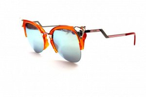 Солнцезащитные очки 2022 - International FE 0042 9KHUZ оранжевый зеленый
