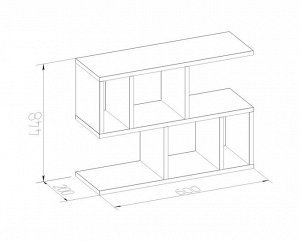 Стеллаж Румер мини