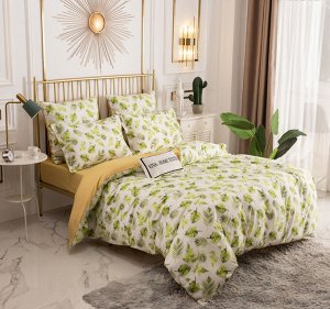 Viva home textile Комплект постельного белья Сатин Вышивка CN140