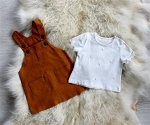 ПЛ175-Д Сарафан джинсовый ЦВЕТ: СОЛНЕЧНАЯ ГОРЧИЦА
