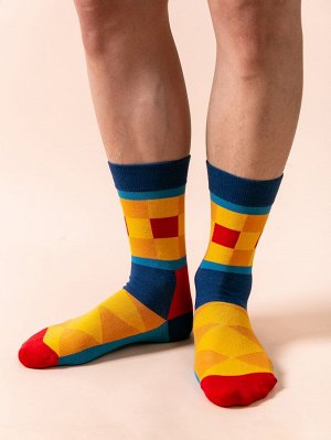 2 пары мужские носки с узором