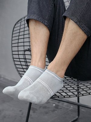 Мужские носки с полосатым узором 5 пар