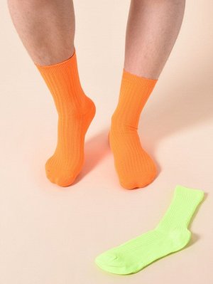 Мужские неоновые носки 2 пары