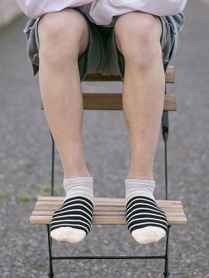 Мужские полосатые носки 5 пар