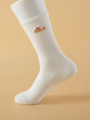 SheIn Мужские носки с вышивкой 2 пары