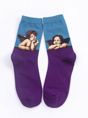 Мужские носки с принтом ангела