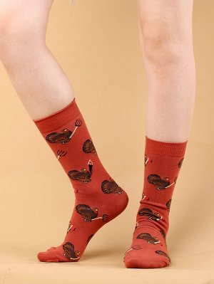 Мужские носки с рисунком животных