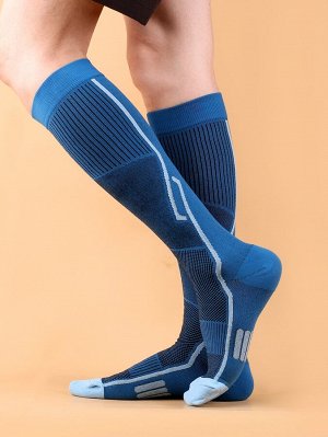 Мужские футбольные носки с геометрическим узором