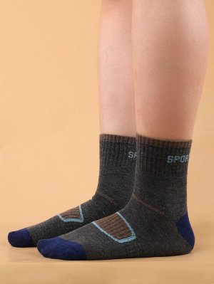 Мужские носки с текстовым рисунком