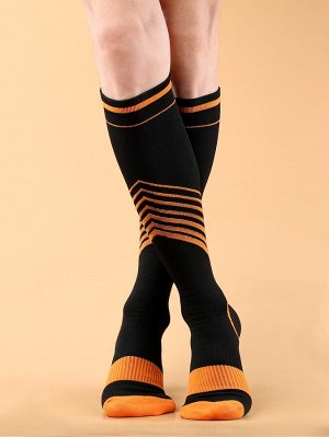 Мужские футбольные носки в полоску