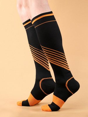 Мужские футбольные носки в полоску