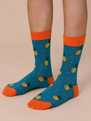 Мужской Матросские носки с принтом фруктов
