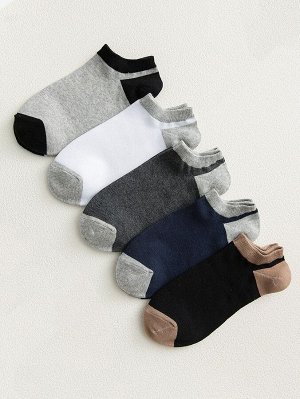 Контрастный цвет Мужские носки