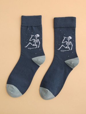 Графический принт Мужские носки