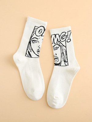 Буква Мужские носки