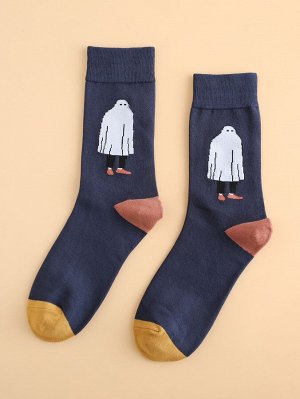 Мужские носки с графическим принтом