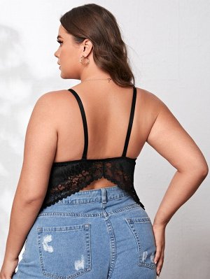 Кружевной бралетт Plus size