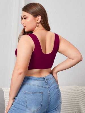 Plus size Бралетт бесшовный