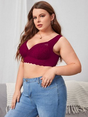 Plus size Бралетт бесшовный