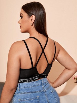 Одноцветный Романтический Бюстгальтер и бралетт Plus size