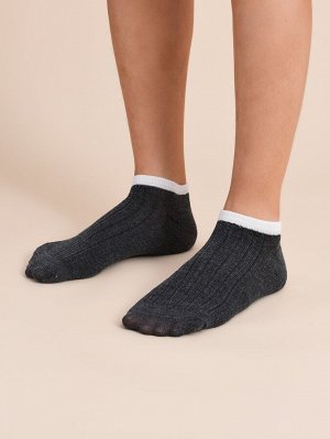 5 пар Мужские двухцветные носки до щиколотки