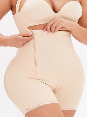 Корректирующее боди на молнии Plus size