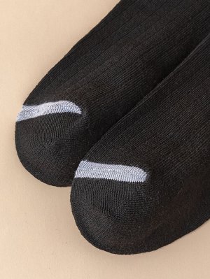 6 пар Мужские простые носки до щиколотки