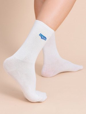 SheIn Мужской 2 пары Матросские носки вышивкой
