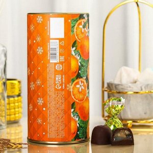 Шоколадные конфеты «Счастливых моментов» вкус: апельсины в ликёре, 200 г.