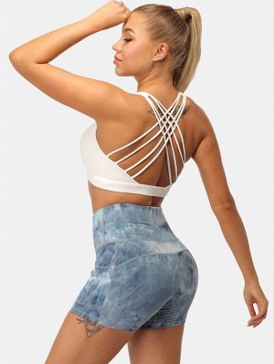 SheIn Icyzone однотонный спортивный бюстгальтер