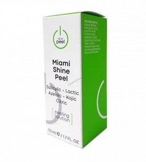 Омолаживающе-отбеливающий пилинг MINI Miami Shine Peel, 20 мл