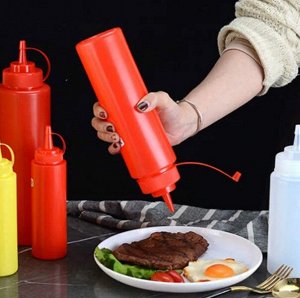 Бутылка для соуса, 140 мл, цвета в ассортименте