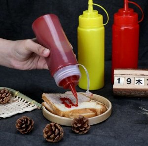 Бутылка для соуса, 140 мл, цвета в ассортименте